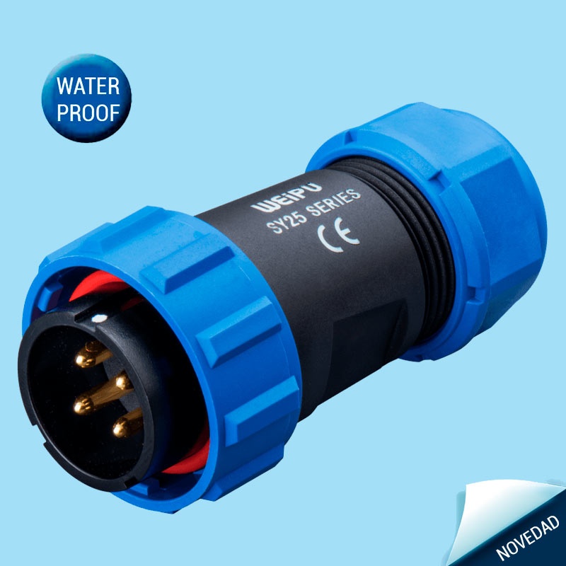 Sy Connector SY2510/P | Cable connector | Weipu SY25