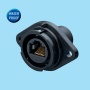 SY2513/SRJ45 | 2-hole flange receptacle with RJ45 adapter