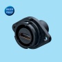 SY2513/SHDMI | 2-hole flange receptacle with HDMI adapter