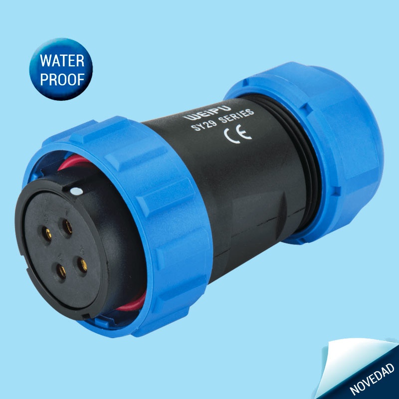 Sy Connector SY2910/S | Cable connector | Weipu SY29