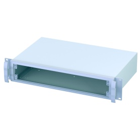 M5619225 / UNIMET 19″ Caja de aluminio para electrónica, 2Ux280mm