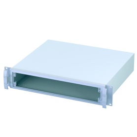 M5619235 / UNIMET 19″ Caja de aluminio para electrónica, 2Ux380mm