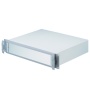M5619235 / UNIMET 19″ Caja de aluminio para electrónica, 2Ux380mm