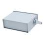 M5623125 / UNIMET 2H Caja de aluminio para electrónica, 230x190x85mm