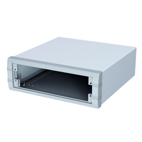 M5625105 / UNIMET 3 Caja de aluminio para electrónica, 250x260x85mm