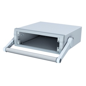 M5625125 / UNIMET 3H Caja de aluminio para electrónica, 250x260x85mm