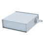 M5625125 / UNIMET 3H Caja de aluminio para electrónica, 250x260x85mm