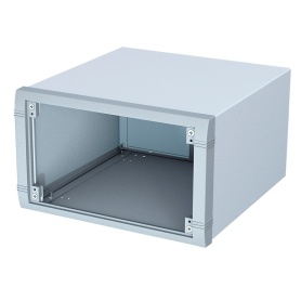 M5625305 / UNIMET 5 Caja de aluminio para electrónica, 250x260x150mm