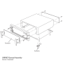 M5625305 / UNIMET 5 Caja de aluminio para electrónica, 250x260x150mm