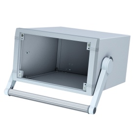 M5625325 / UNIMET 5H Caja de aluminio para electrónica, 250x260x150mm