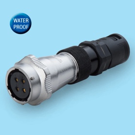 WY-ZBB | In-line receptacle for plastic-hose IP55