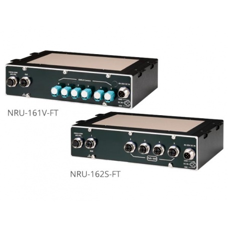 NRU-161V-FT/NRU-162S-FT / NVIDIA Jetson Orin™ NX/ Nano Fanless Flattop Heatsink Edge AI Computer with 6x GMSL2 or 4x PoE+ GbE