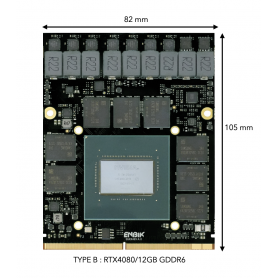 MXM GPU MODULE NVIDIA RTX4080-12GB/80W