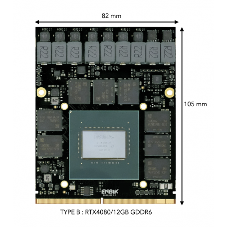 MXM GPU MODULE NVIDIA RTX4080-12GB/80W