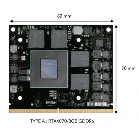 MXM GPU MODULE NVIDIA RTX4070-8GB/65W
