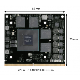 MXM GPU MODULE NVIDIA RTX4060-8GB/60W