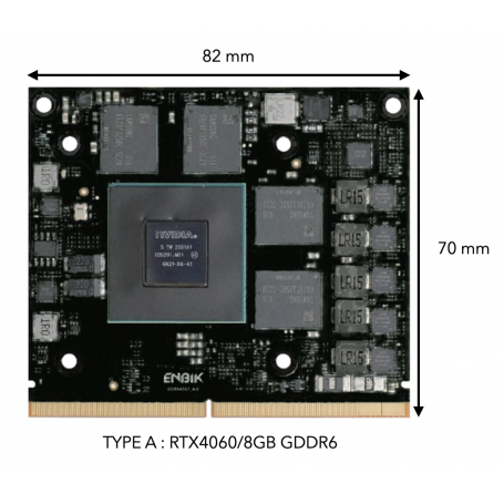 MXM GPU MODULE NVIDIA RTX4060-8GB/60W