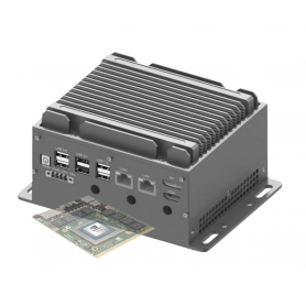 RVS-T1M, ENBIK Ultra-Mini Palm size MXM GPU Edge AI Computer