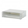 EuropacPRO Kit Subrack de 19" para Backplane, robusto, blindado, 6 U, 295 mm
