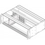 Carril guía estándar VPX, Aluminio, 160 mm, Ancho de ranura 13,3mm, gris, 2 Piezas