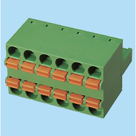 BC2ESDB / Plug for pluggable terminal block spring - 5.08 mm
