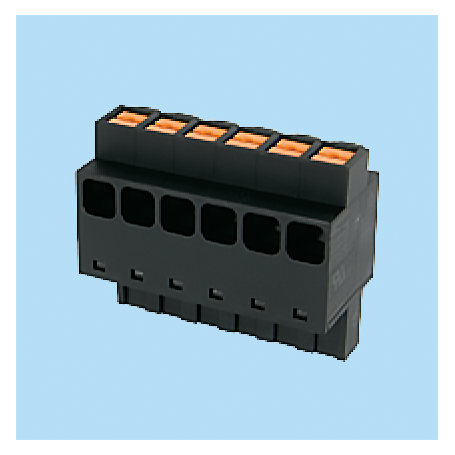 BC2ESR / Plug for pluggable terminal block spring - 5.08 mm
