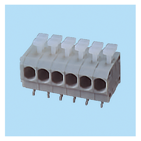 BC144RA-XX-P2 / Screwless PCB terminal block Cage Clamp - 3.96 mm