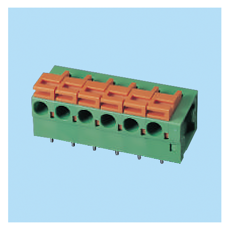 BC142R / Screwless PCB terminal block - 5.08 mm