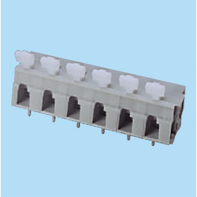 BCWKR762A / Screwless PCB terminal block Spring Clamp - 7.62 mm