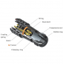 SA1611/S | In-line cable connector | Weipu SA medium