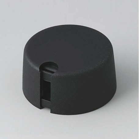 A1031049 / TOP-KNOBS 31 - PA 6 - nero - 31x16mm 4mm