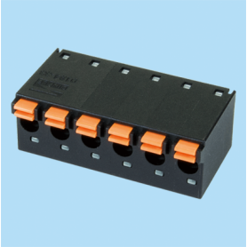BC018433 / Card edge spring terminal block - 5.00 mm