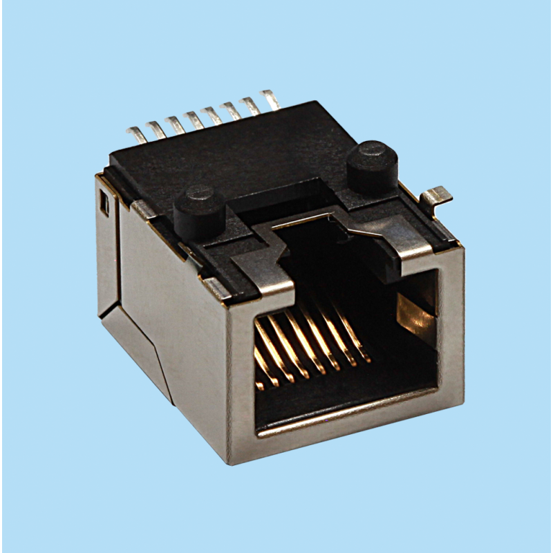 7649 / Jack telefónico FCC-68 Acodado [Bajo perfil - Apantallado - SMD]