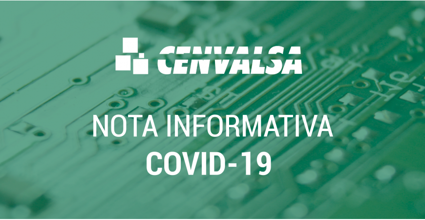 NOTA INFORMATIVA: COVID-19