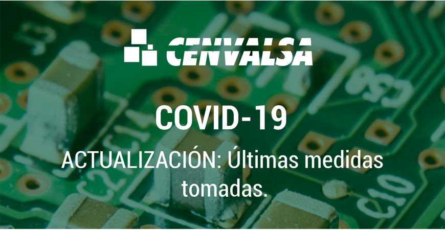 CENVALSA: Últimas medidas adoptadas debido al COVID-19