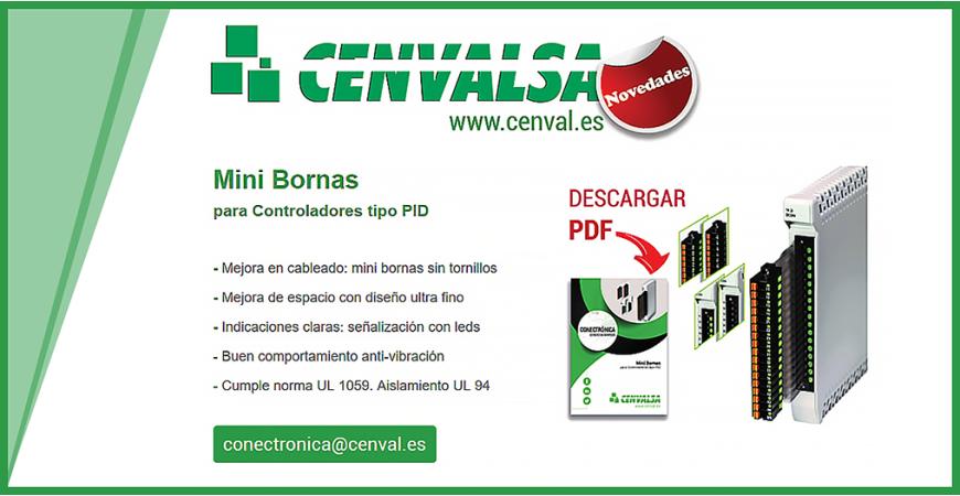 CONECTRÓNICA: Últimas novedades en Mini Bornas