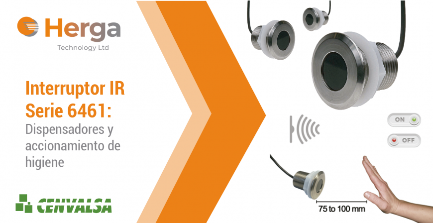 Herga: Dispensadores y accionamiento de higiene