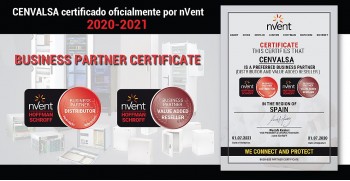 CENVALSA certificado nVent 2020-2021