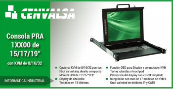 Novedades en Informática Industrial: La Consola PRA-1XX00 de 15/17/19"