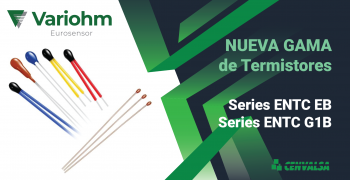 Variohm: Nueva gama de termistores NTC