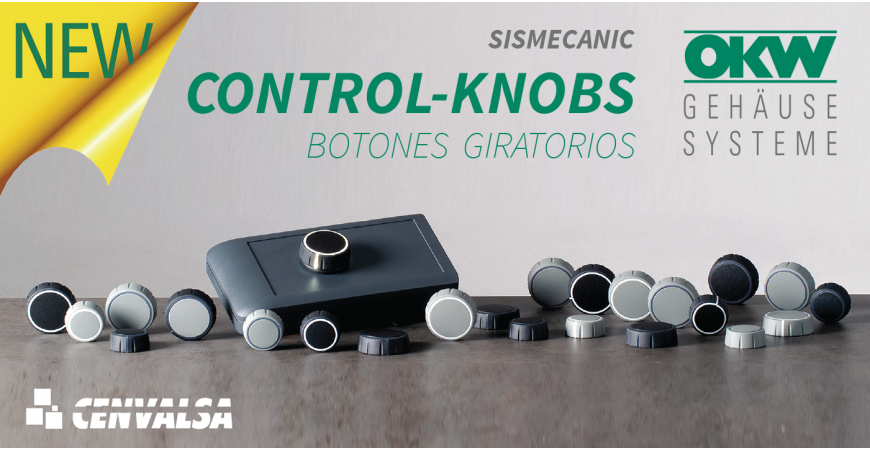 CONTROL-KNOBS: Los nuevos botones giratorios de OKW
