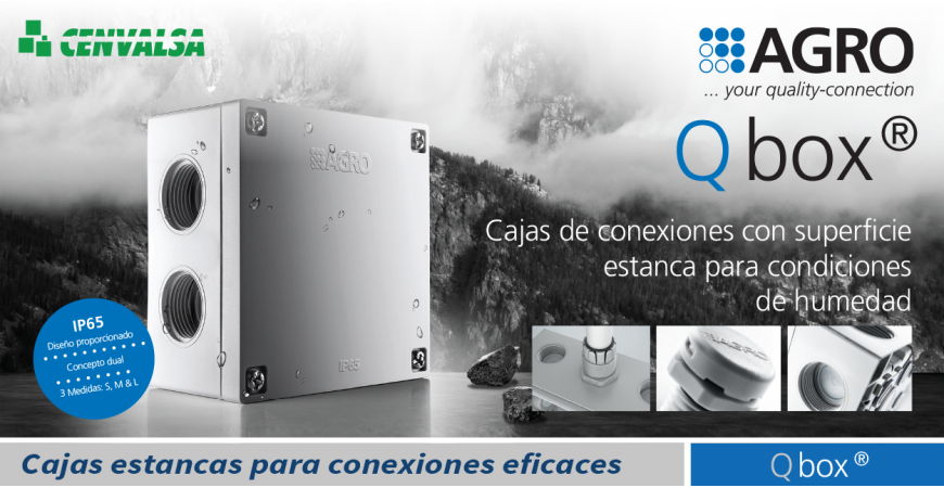 AGRO: Qbox®, cajas estancas para conexiones eficaces