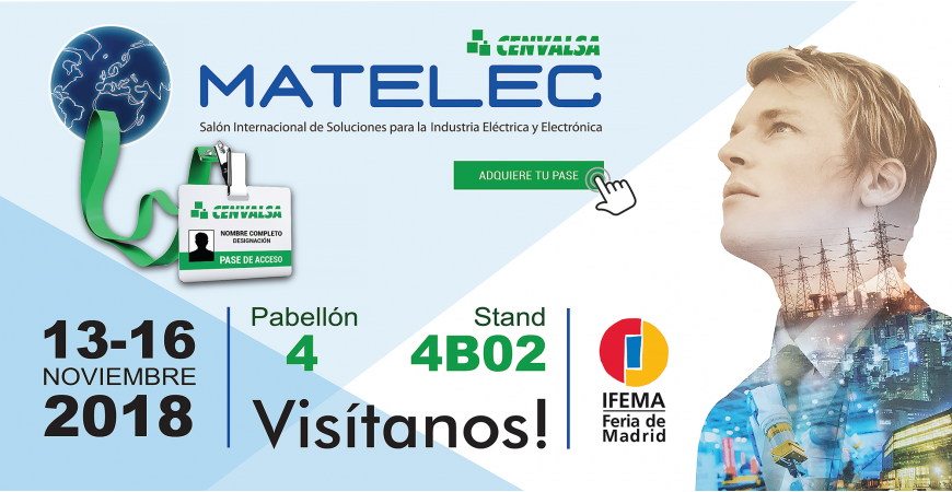 MATELEC 2018: Ven a vernos