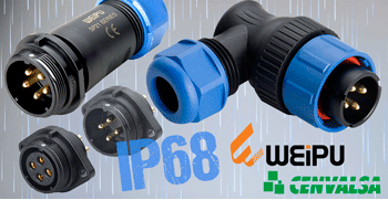 Conectores IP68 de Weipu para aplicaciones bajo el agua