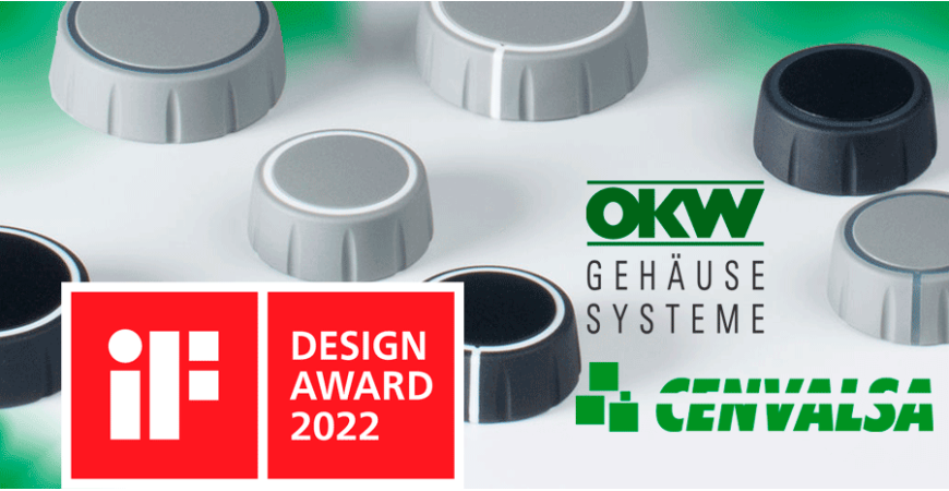 Los botones giratorios de OKW, premio iF Product Design 2022
