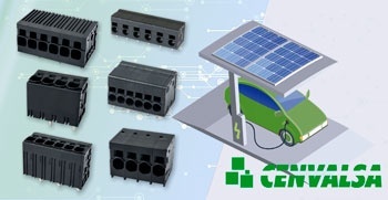 Bornas de conexión para baterías de vehículos eléctricos