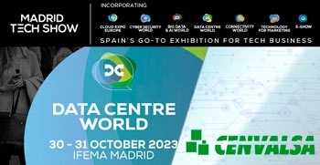 CENVALSA en Data Centre World (Madrid Tech Show)