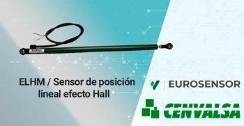 Sensor de posición lineal efecto Hall de Eurosensor