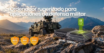 SEMIL-2200GC: ordenador rugerizado para aplicaciones de defensa militar 