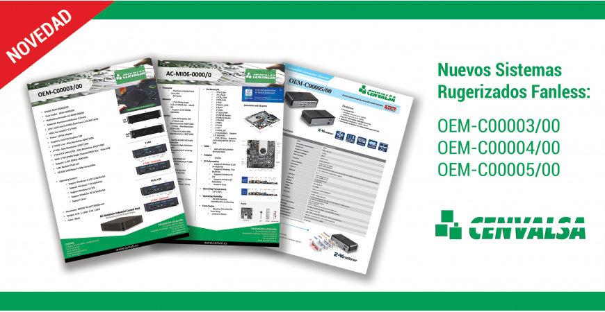 Nuevos Sistemas Rugerizados Fanless